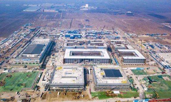 雄安市民服务中心项目加速实施！地下综合管廊主体结构完工