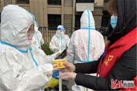 香河：热心群众送温暖 疫情面前见真情