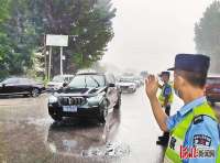 正值汛期 邯郸市交巡警支队启动应急预案