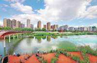 张家口万全区力实施城西河两岸景观提升