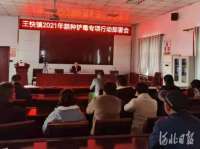 邢台经济区王快镇组织开展禁种铲毒专项行动
