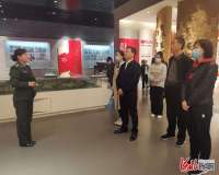 河北巨鹿县委统战到抗陈列馆开展主题日活动