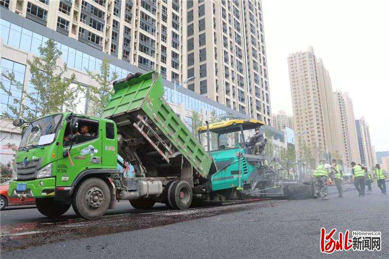 河北张家口：改性沥青技术服务城市交通