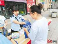 张家口经开区应急管理开展防震减灾宣传活动