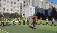 河北中小学校园冰雪运动优质课比赛在石家庄市桥西区举行