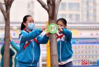 河北广宗：植树护绿美化家园