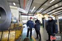 廊坊市文安县护航特种设备使用企业安全复工复产