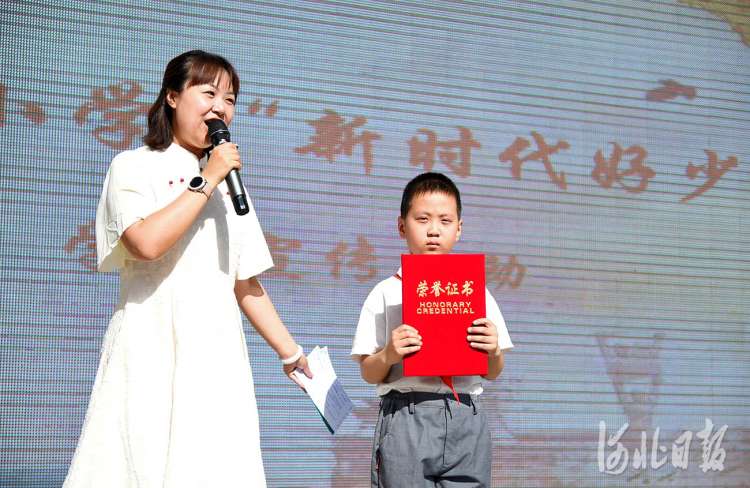 河北石家庄：志愿服务小达人