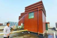 石家庄市对各类建筑楼顶环境开展集中整治