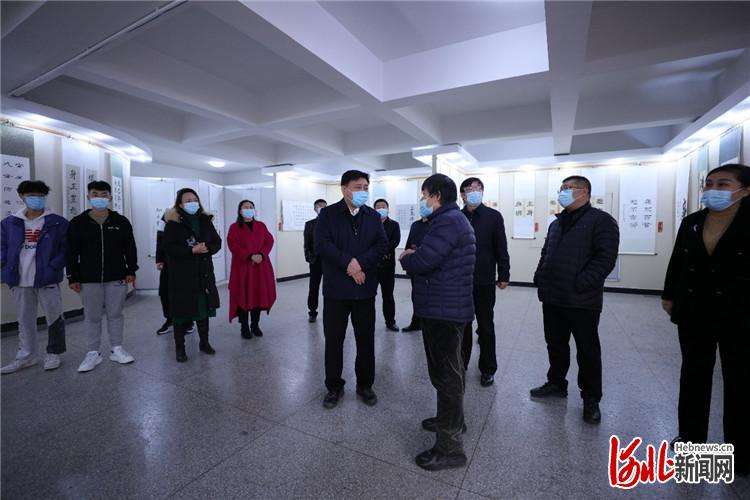 唐山师范学院举行廉政文化作品展