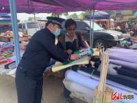 北戴河公安分开展禁毒宣传进集市活动