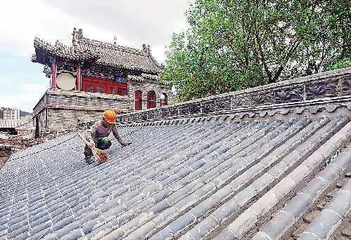张家口堡古建筑修缮 延续历史文脉