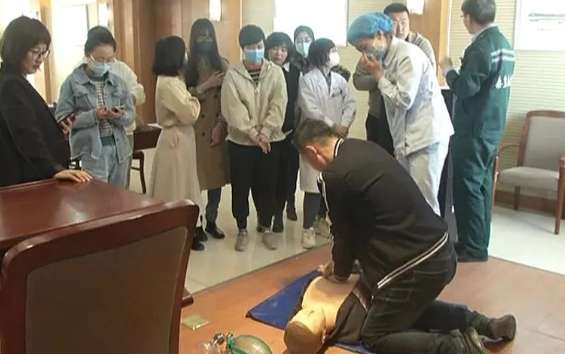 北戴河医院推广普及心肺复苏技能