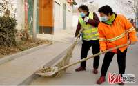 河北广宗：筑牢疫情防控“环卫防线”