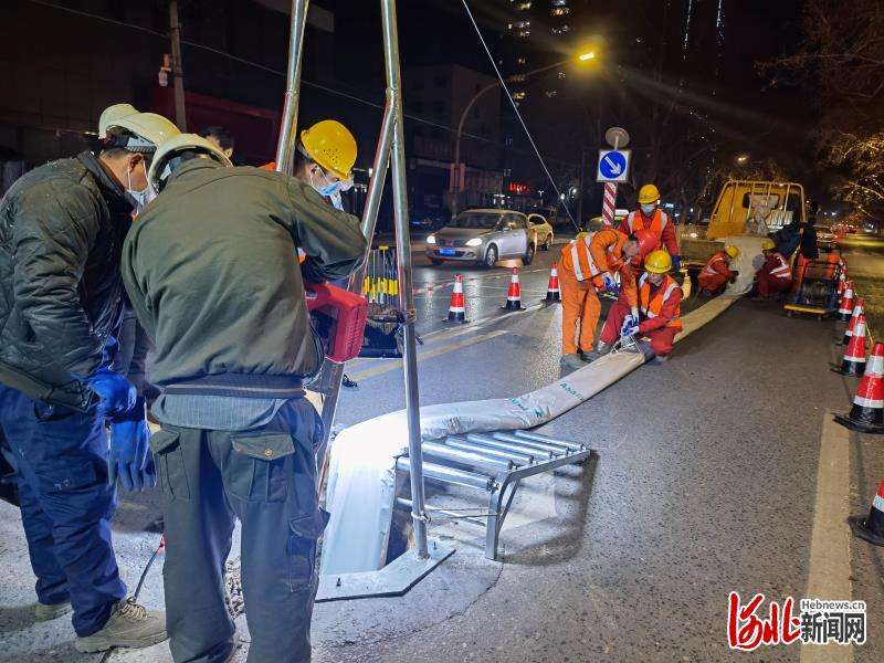 河北邯郸主城区首次使用“新科技”修复污水管道