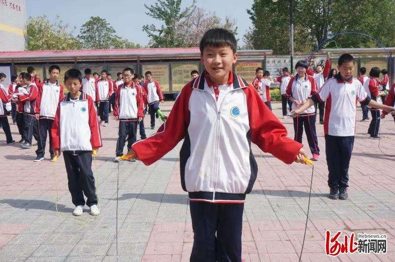 河北临城：快乐课间 活力满校园