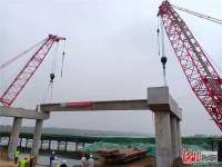 河北石家庄藁城区滹沱河漫水桥改建工程开建