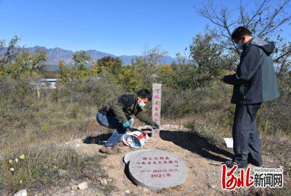 河北启用白石山景观型测量标志
