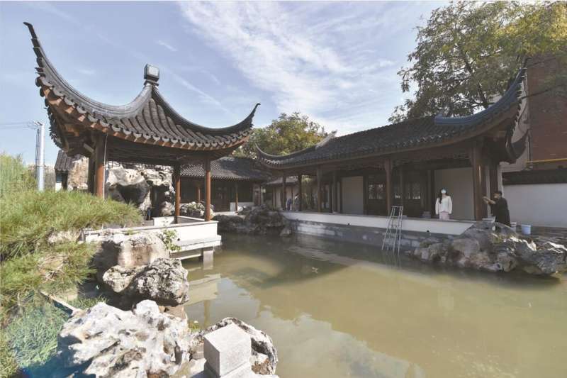 石家庄市具有江南风情的裕园即将