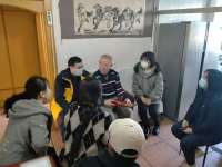 秦皇岛北戴河东山社区开展  “关爱老员 聆听红色故事”主题日活动