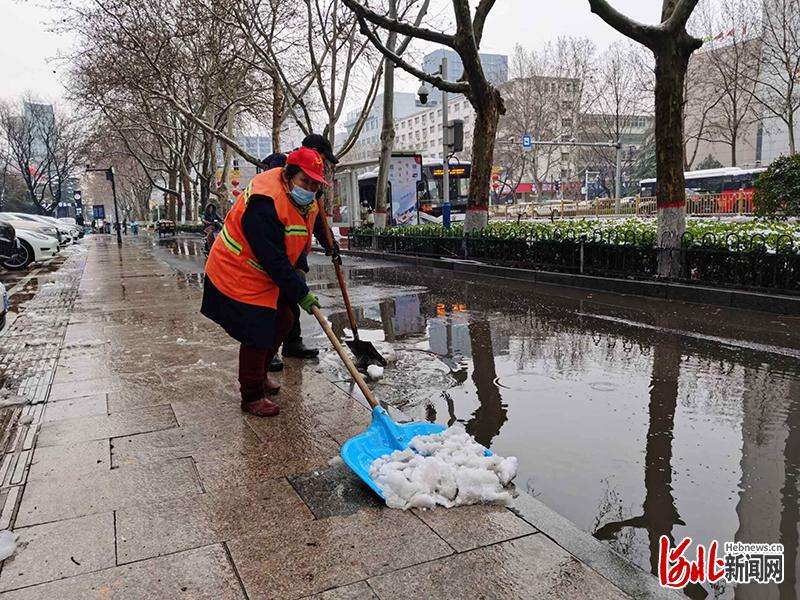 河北邯郸终于等到雪