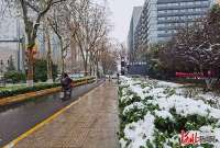 河北邯郸终于等到雪
