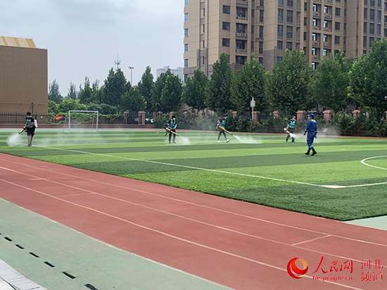 河北石家庄：全面防疫消杀 错峰开学迎接新学期