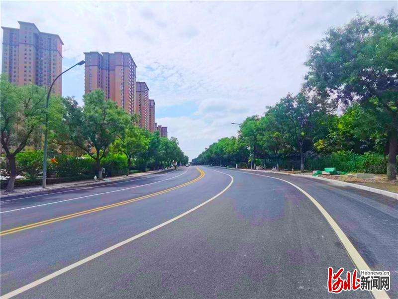邯郸：老城区主干路邯磁路旧貌换新颜