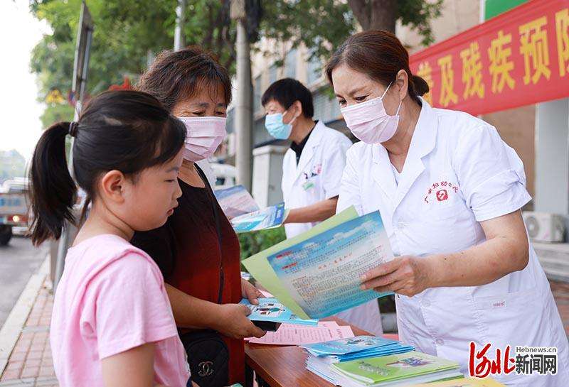 河北广宗：预防残疾 从我做起