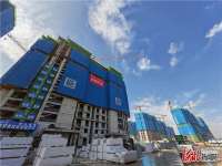 保定城中村改造二期樊庄安置区项目全面封顶