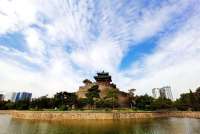 河北邯郸：悠悠古丛台 秋韵美如画