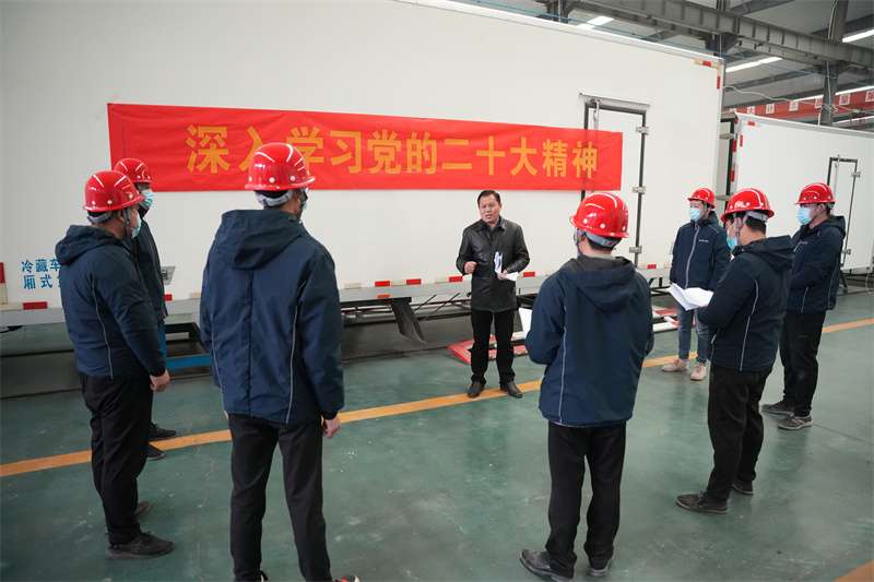 河北隆尧：的精神  “点单”式宣讲进民企