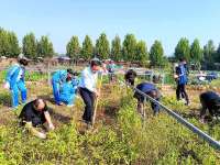 石家庄市第九中学开展家校共育劳动实践活动