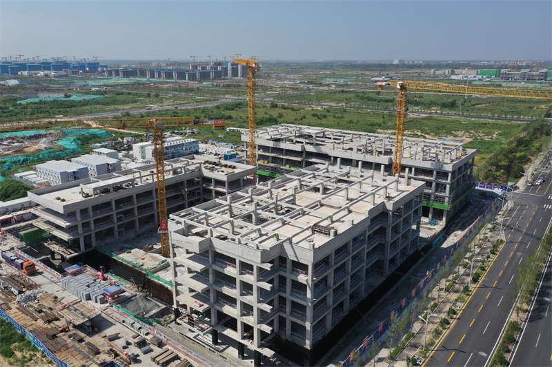 雄安新区：启动区重点项目稳步推进