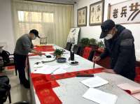 秦皇岛北戴河西山社区开展新年送春联活动