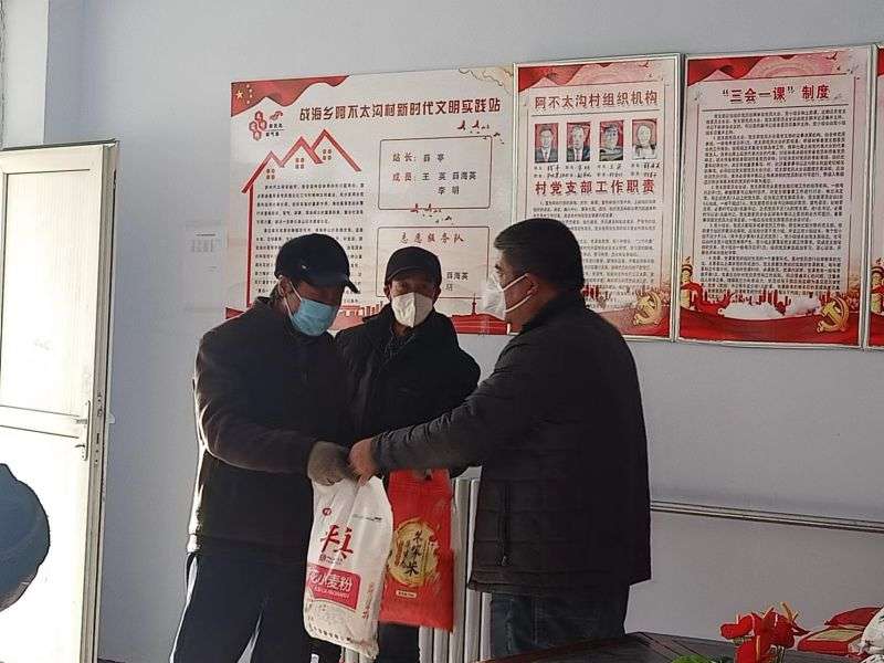 河北张家口张北县战海乡开展温暖入户行动