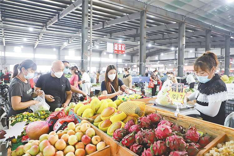 香河县升级改造农贸市场 “菜篮子”拎得更舒心