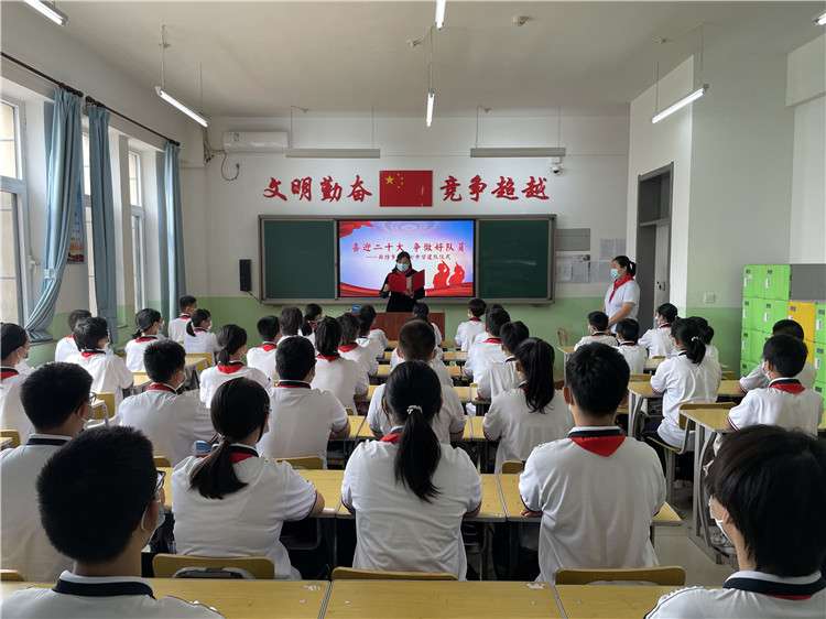 廊坊市安次区开展少先队建队活动