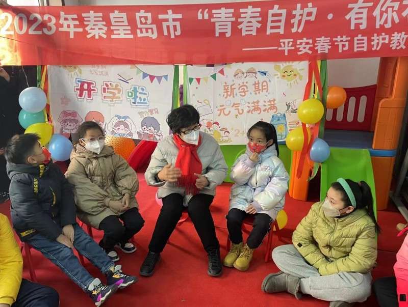 爱润少年心  秦皇岛建兴里社区开展”护苗行动”