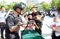 警宝进警营！唐山市公安举行“逐梦警营 一起成长”日活动