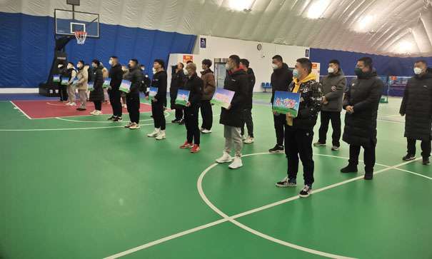 石家庄藁城区举办第八届三人制篮球比赛