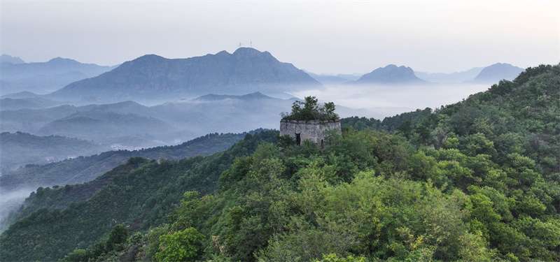 河北遵化：长城云雾缥缈景如画