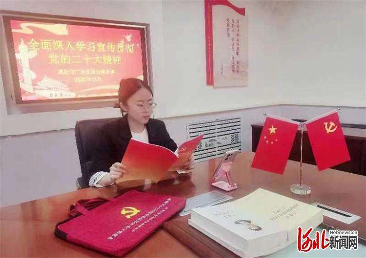 廊坊市广阳区：“红提包”百场宣讲走近百姓