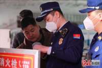 固安：消防检查进校园 开学返校保安全