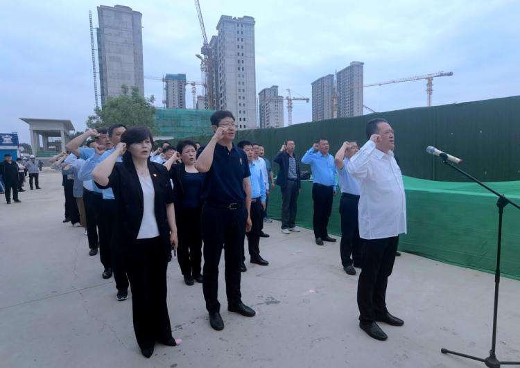 秦皇岛区机关工委举办“支建在项目上”启动仪式