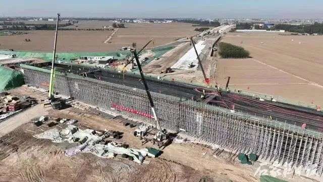 石家庄滹沱河特桥加速，明年实现主体建成通车