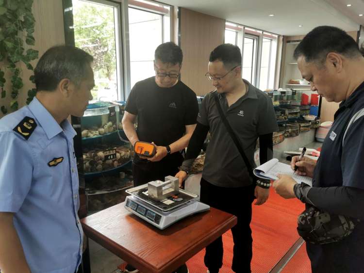秦皇岛市北戴河新区集中开展数字指示秤计量检定活动