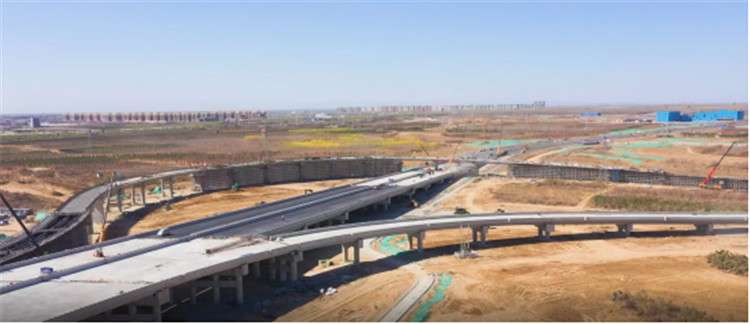 廊坊临空经济区临空路一期项目全线贯通