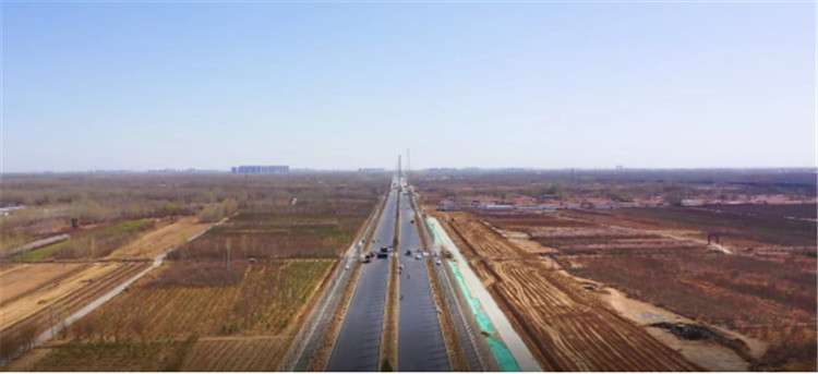 廊坊临空经济区临空路一期项目全线贯通