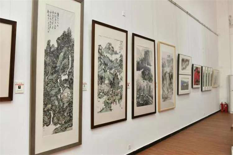 当代山水画名家学术邀请展开幕 200余件作品参展